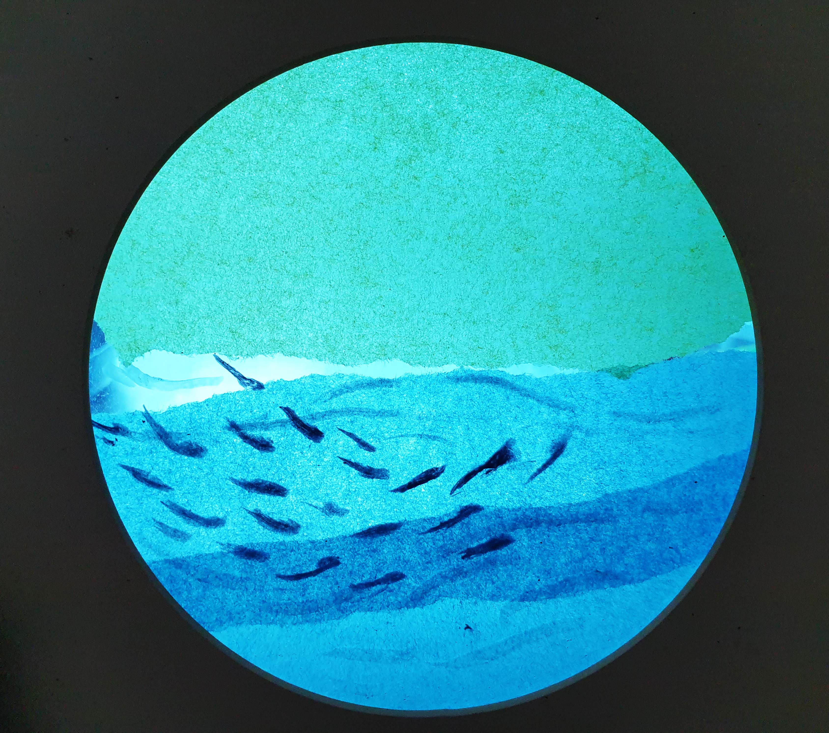 seascapeporthole byJennie Pedley